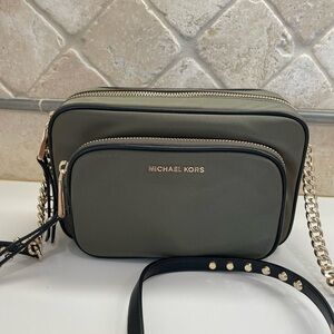 Michael Kors Olive Crossbody Bag